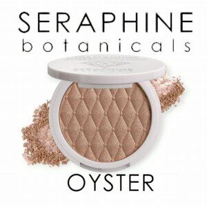 Seraphine Talc-Free Diamantine Highlighter 2g Oyster Warm Ivory Mini Glow NWT